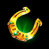 Green Slot Horseshoes Symbol