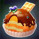 Sugar Paradise Symbol Cupcake
