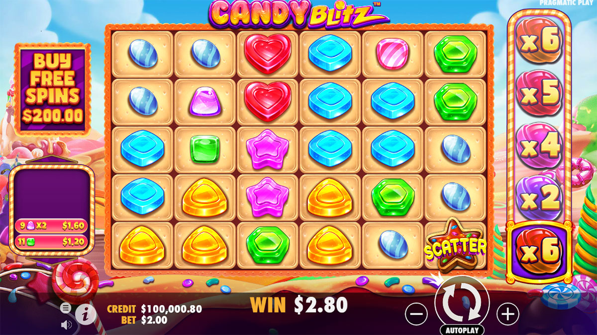 Candy Blitz Normal Play
