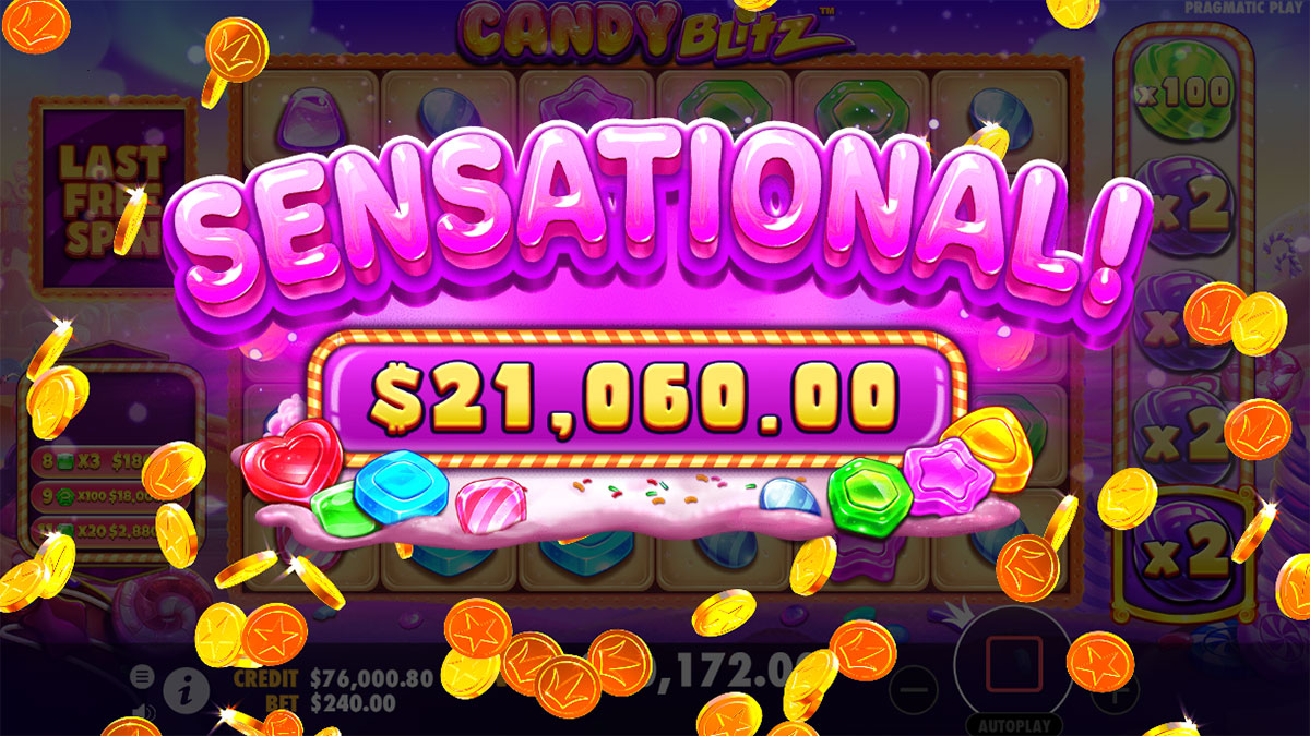 Candy Blitz Sensational Win