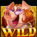 Piggy Bankers Symbol Wild Female Pig