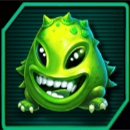 Rocket Blast Megaways Symbol Green Alien