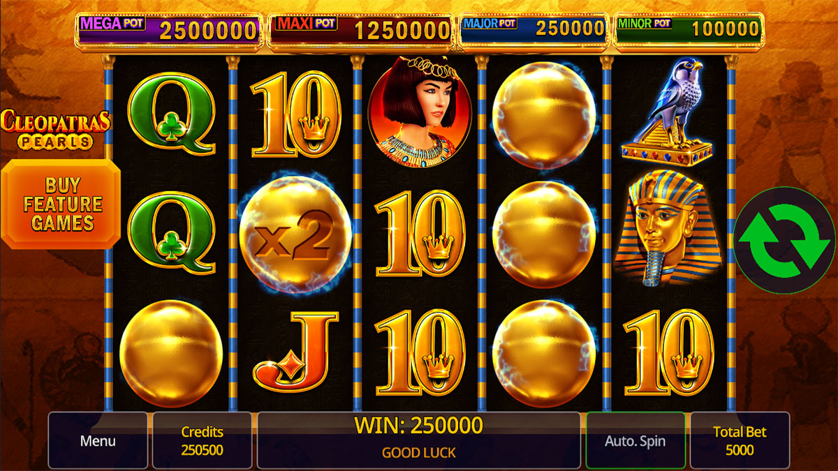 Cleopatras Pearls Bonus Buy Win