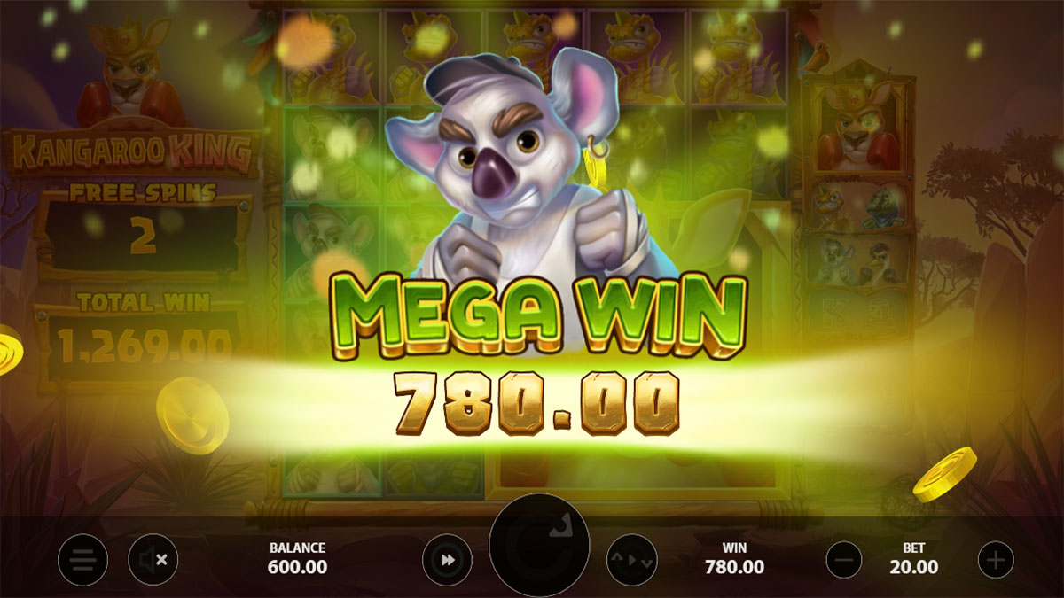Kangaroo King Mega Win
