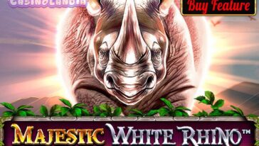 Majestic White Rhino by Spinomenal