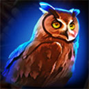 Black Wolf 2 Symbol Owl