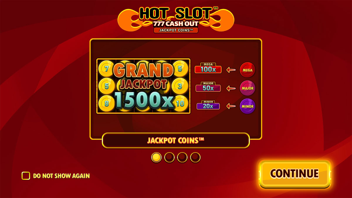 Hot Slot 777 Cash Out Extremely Light Homescreen