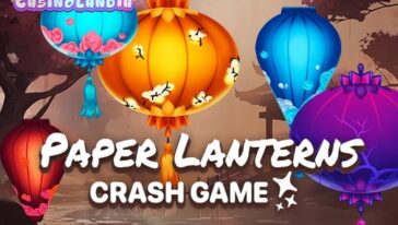 Paper Lanterns Crash Game by Mascot Gaming