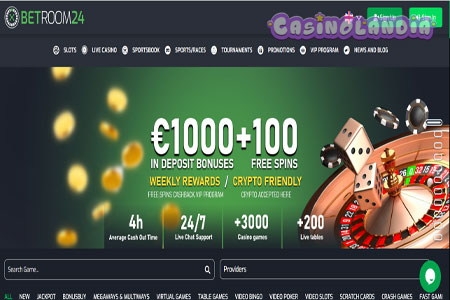 Betroom24 Casino Desktop Video
