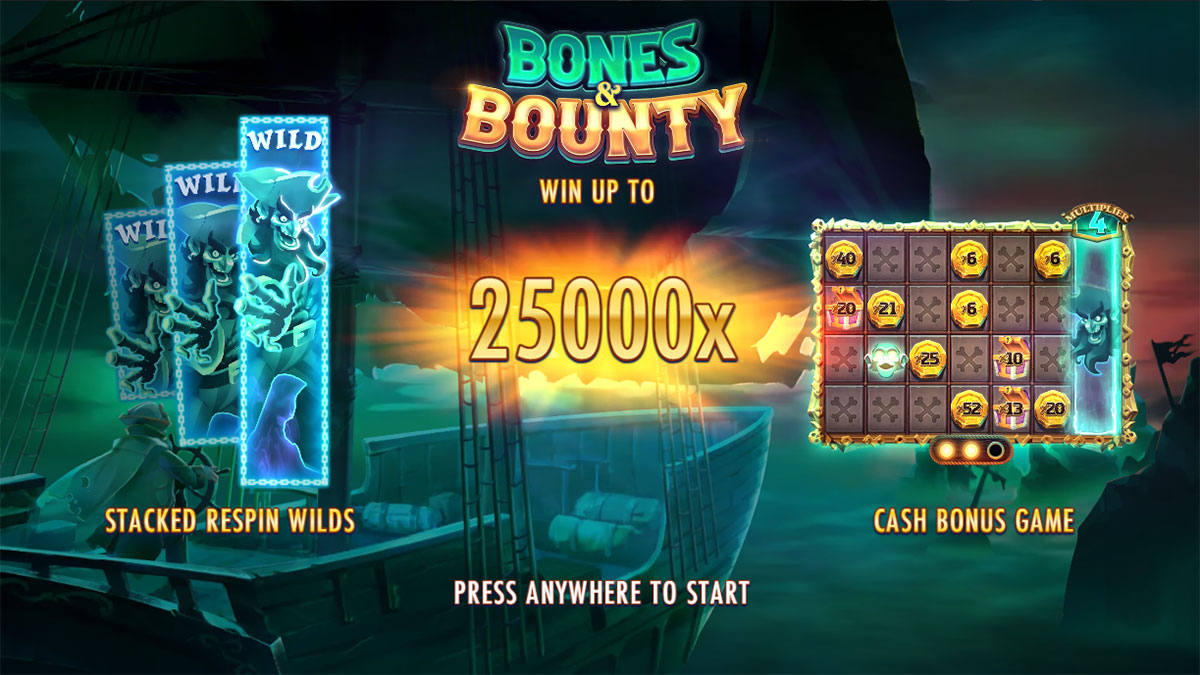 Bones & Bounty Homescreen