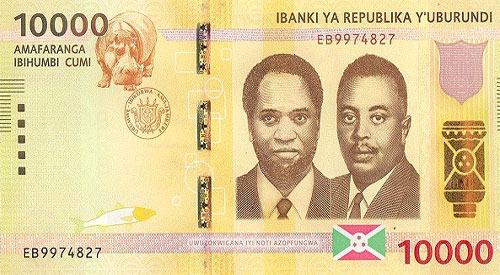 Burundian Franc template