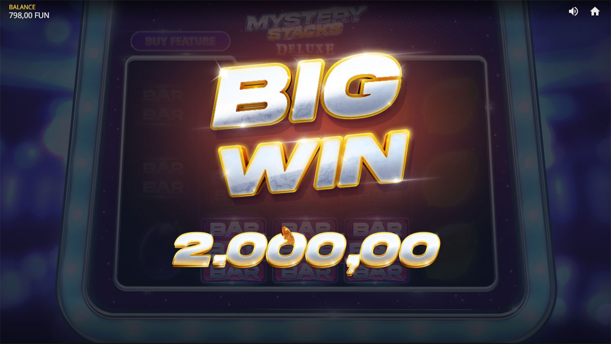 Mystery Stacks Deluxe Big Win