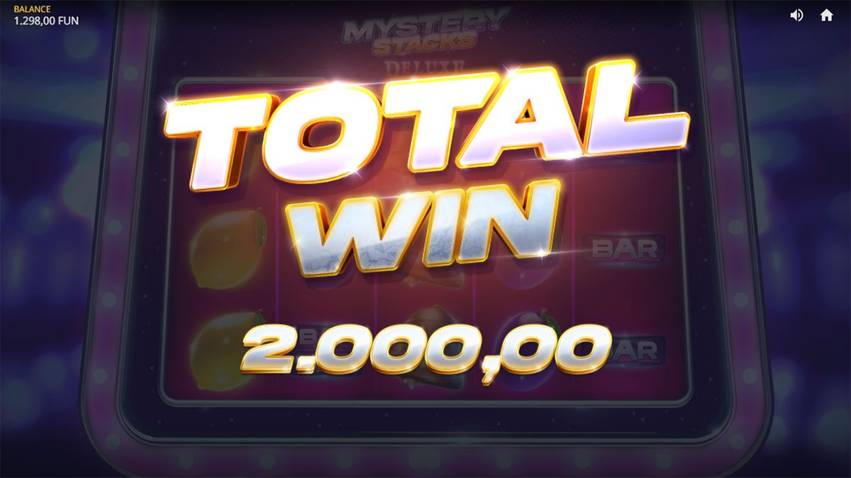 Mystery Stacks Deluxe Total Win