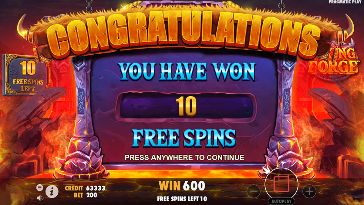 Viking Forge Free Spins