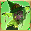 WitchyPoppins Green