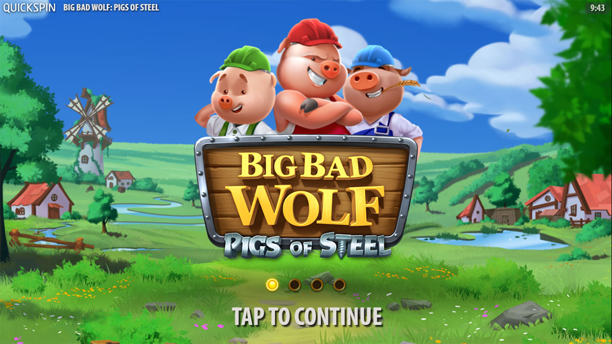 Big Bad Wolf Pigs of Steel Homescreen
