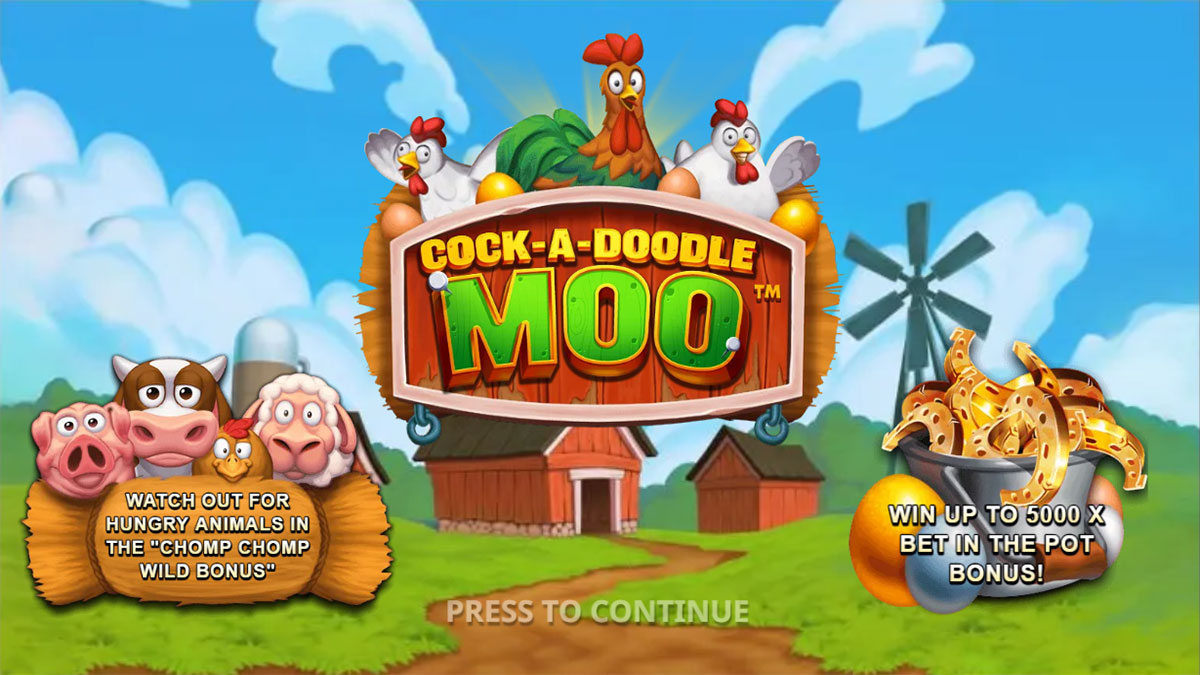 Cock-A-Doodle Moo Homescreen