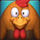 Cock-A-Doodle Moo Symbol Chicken