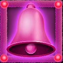 Ding Dong Christmas Bells Symbol Pink Bell