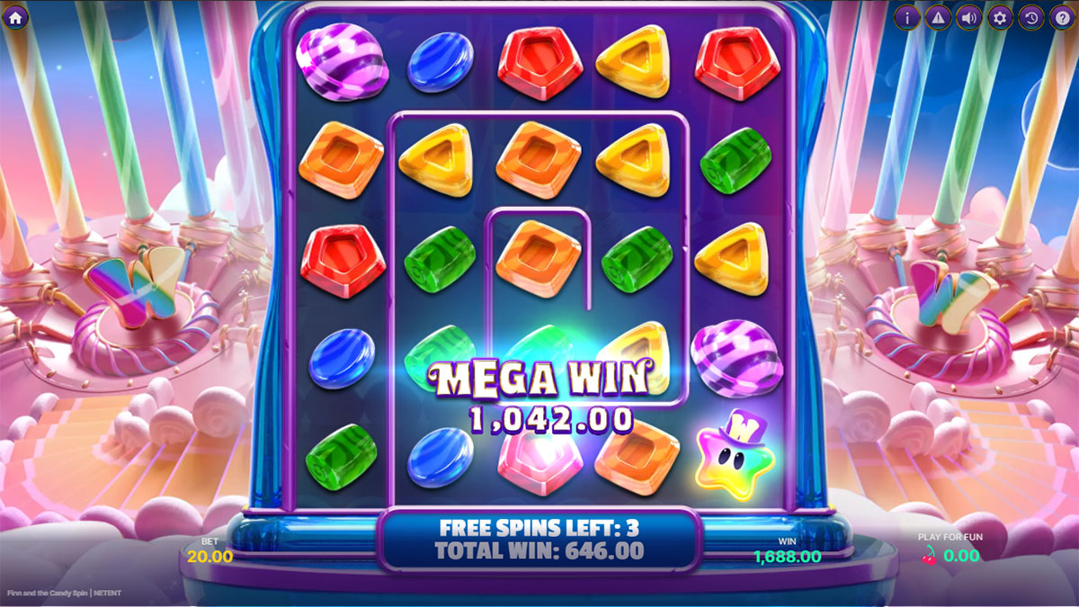 Finn and The Candy Spin Mega Win