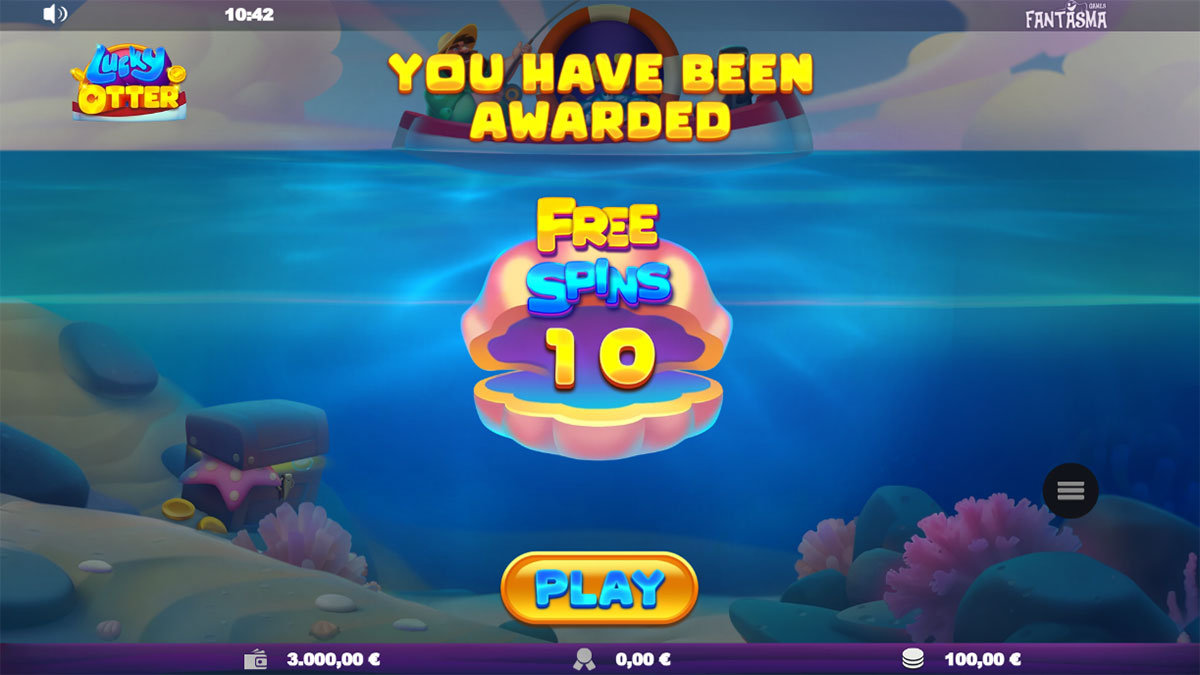 Lucky Otter Free Spins