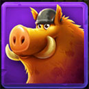 Olaf Viking Symbol Pig