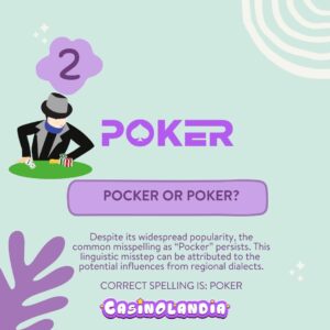 Pocker or Poker?