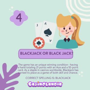 Blackjack of Black Jack?