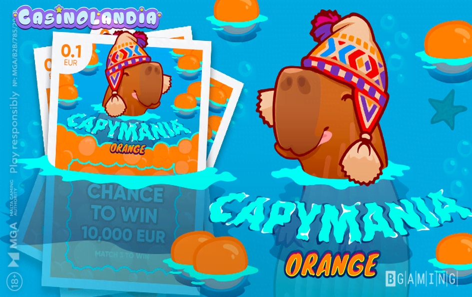 Capymania Orange by BGAMING