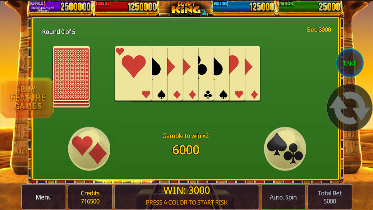 Egypt King 2 Gamble