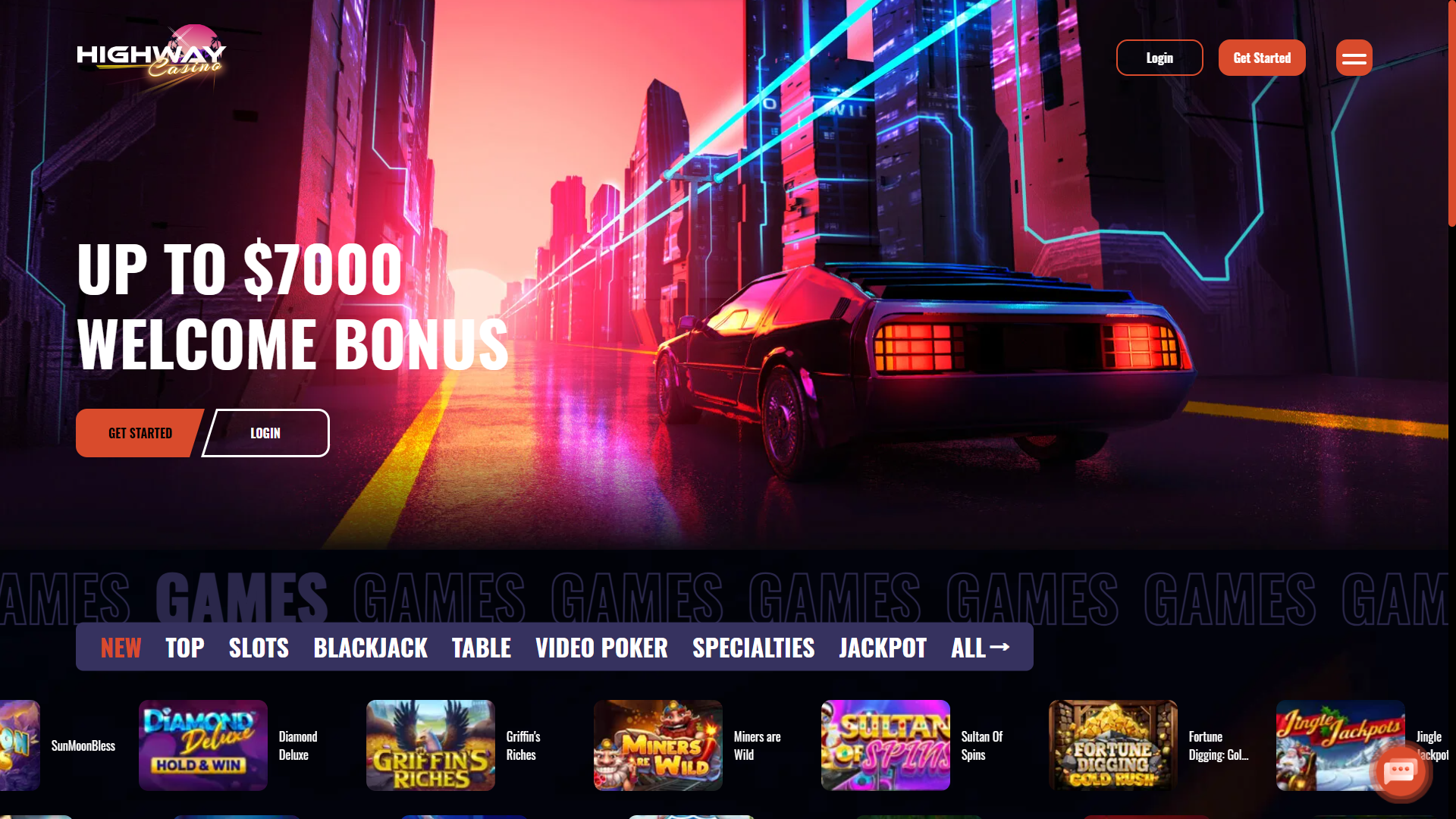 Highway Casino Home Page