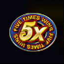 Jackpot Five Times Wins Paytable Symbol 8