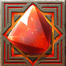 Lucy Luck and the Temple of Mysteries Symbol Red