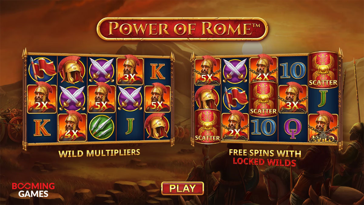 Power of Rome Homescreen