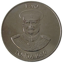 Tongan Pa'anga coin