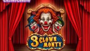 3 Clown Monty 2 by Play'n GO