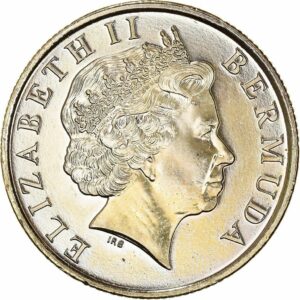 Bermudian dollar coin