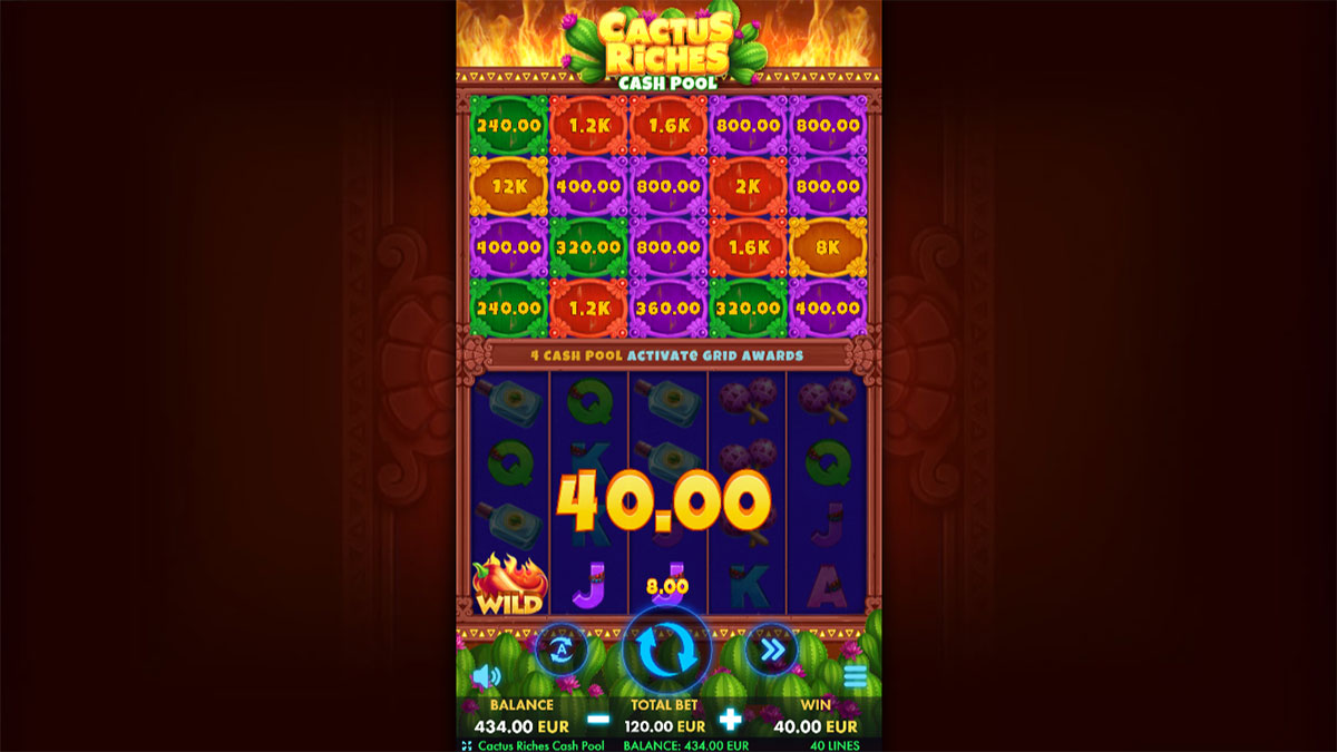 Cactus Riches Cash Pool Small