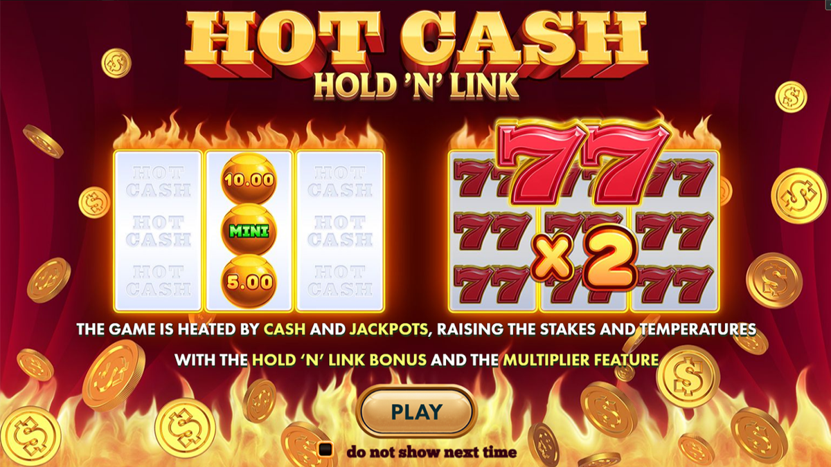 Hot Cash Hold ‘n’ Link Homescreen