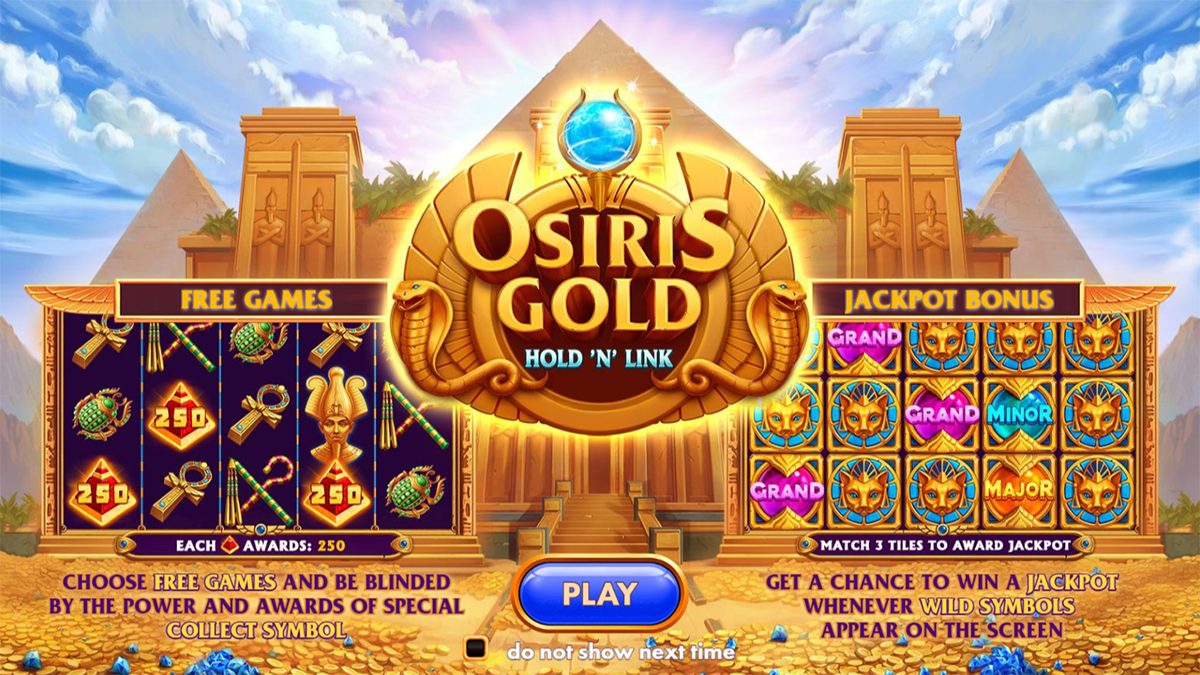 Osiris Gold Hold ‘n’ Link Homescreen