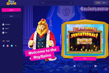 RoySpins Casino Desktop Video Review