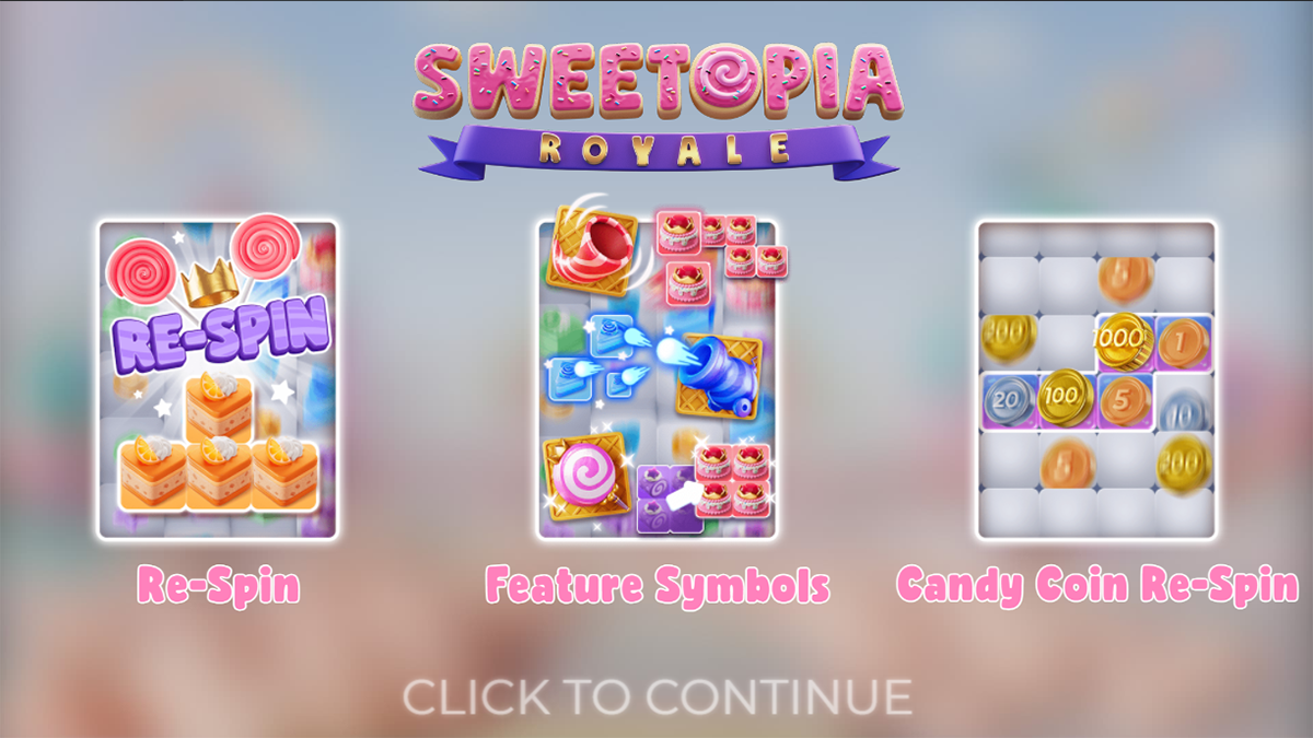 Sweetopia Royale Homescreen