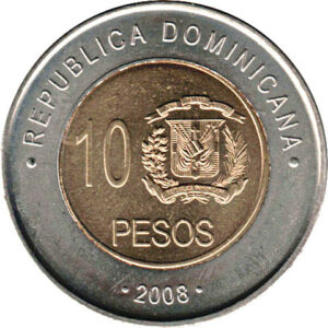 dominican peso coin