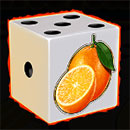 Diamond's Fortune Dice Orange