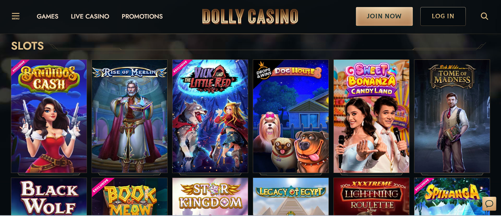 Dolly Casino Slot Games
