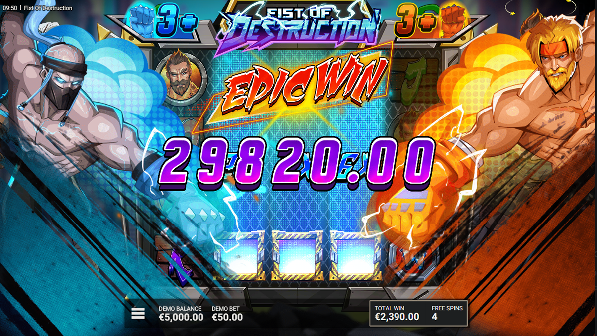 Fist of Destruction Epic Win