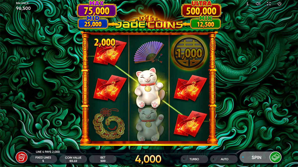 Jade Coins Big Win