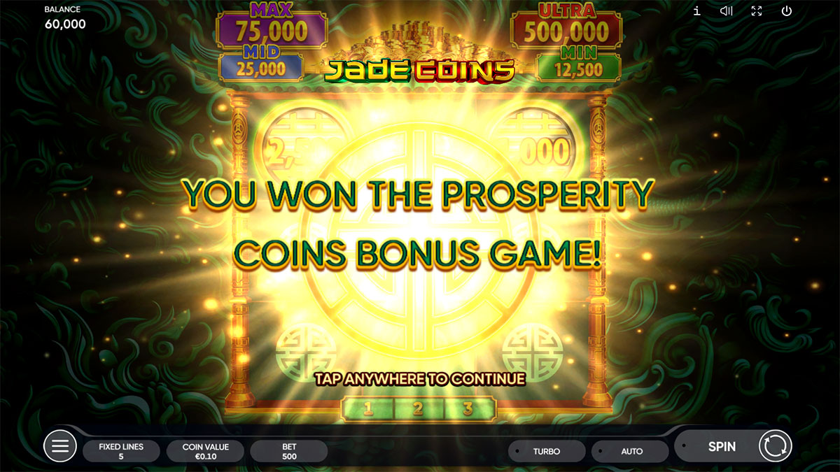 Jade Coins Bonus Game