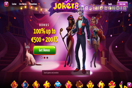 Joker8 Casino Desktop Video