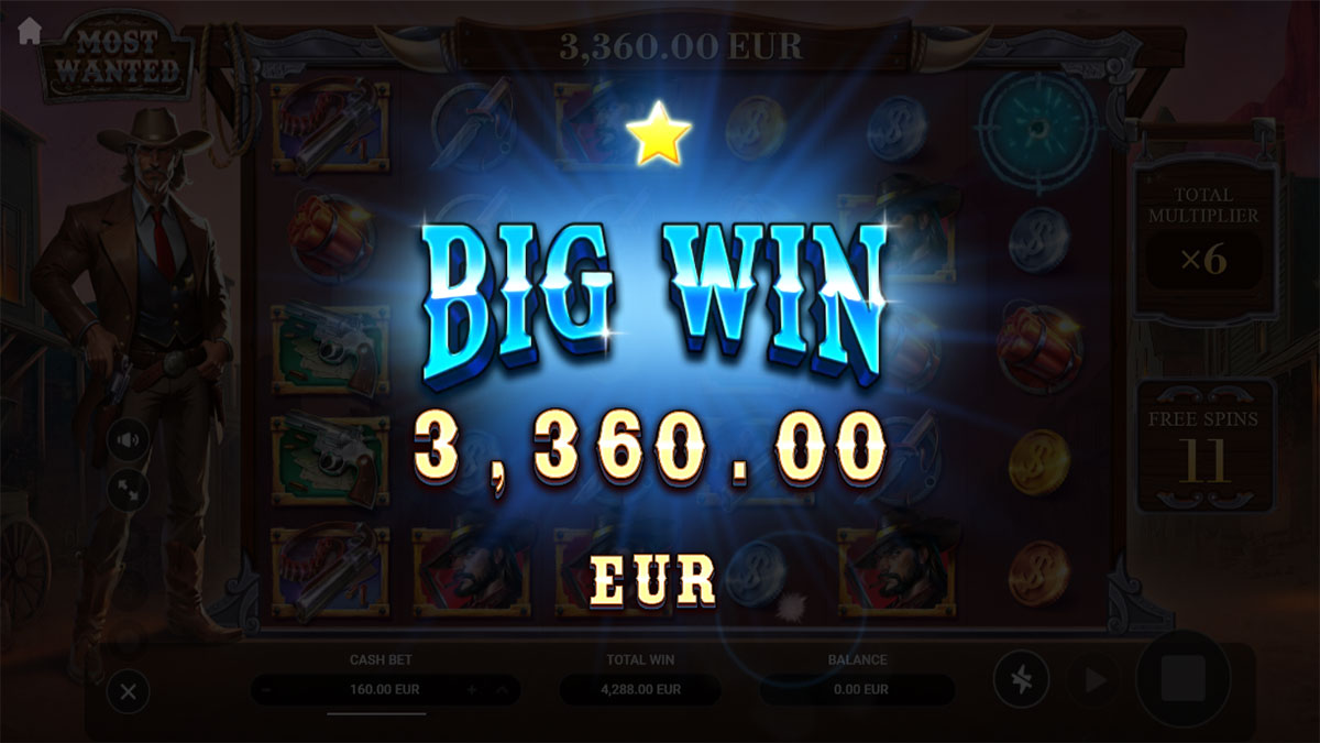 Most Wanted Big Win